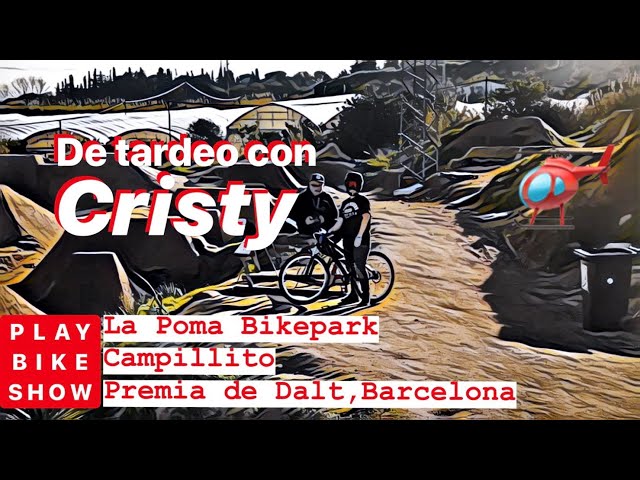 De tardeo con Cristy por el Campillito de La Poma Bikepark #lapoma