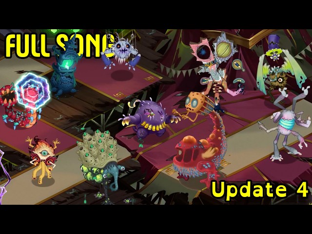 Minor Paironormal Carnival Update 4 Full Song + Minor Galymph (My Singing Monsters)