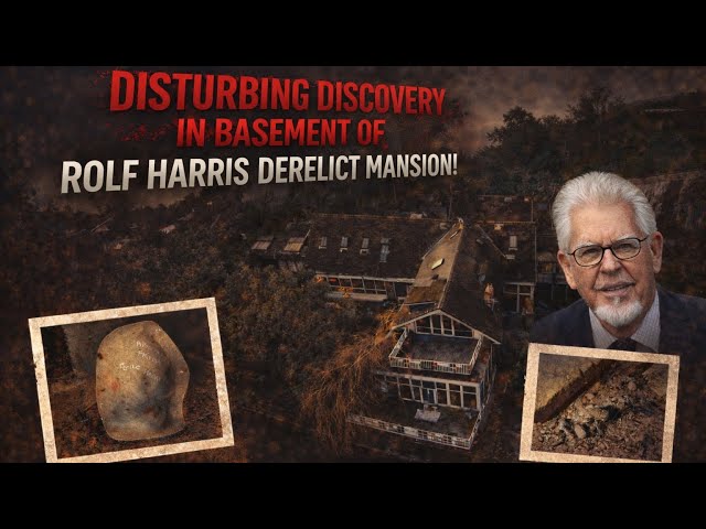 I Explored Rolf Harris £4 million Derelict Mansion, And Made A Shocking Discovery In His Basement! 