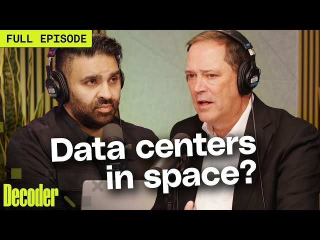Cisco CEO Chuck Robbins wants data centers in space | Decoder