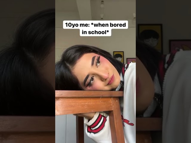 When you’re bored in class￼