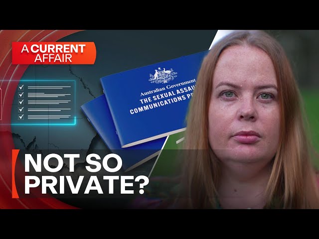 Private rape crisis chat read out in court | A Current Affair