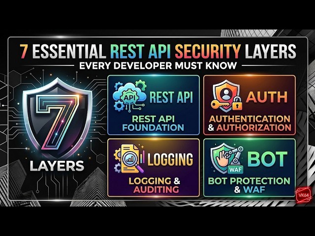 7 Essential REST API Security Layers Every Developer Must Know (Tamil)