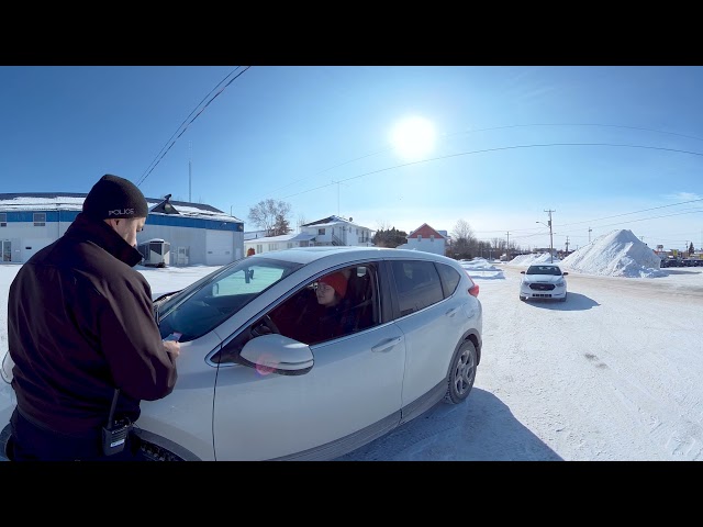 Techniques policières premières Nations-Infraction Code secu routiere 72k 60 h265 360