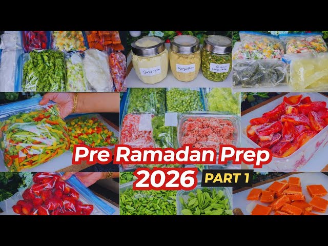 Ramadan Preparation Tips 2026 | Easy Kitchen Time-Saving Ideas! 🌙