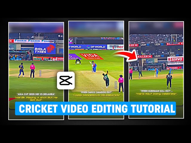 Cricket Shorts Editing In Capcut | Trending Cricket Video Editing In Capcut | Capcut App Editing