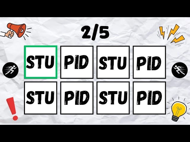 Say The Word and Picture On Beat | From Easy To IMPOSSIBLE (1-4 Levels)