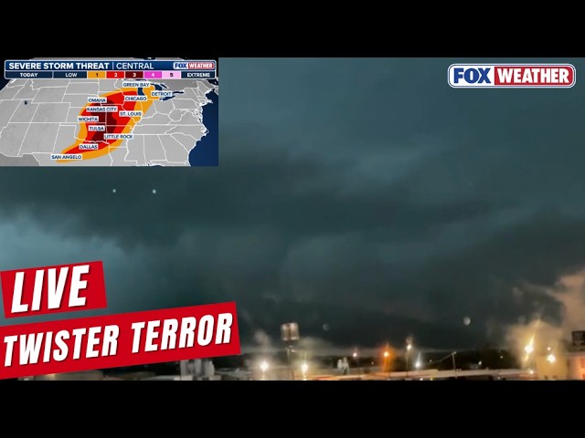 LIVE Coverage Tracking Severe Storm Outbreak, Tornado Damage, Monster Hail In South | FOX Weather