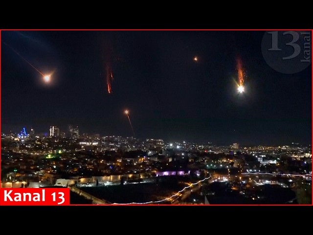 Mixed live feed from Tel Aviv, Jerusalem and live from Lebanon with a view of the Beirut skyline