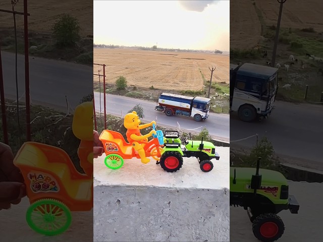 Unboxing sonalika Tractor Trolley & Farm Die-Cast model Testing 🔥 #sonalika #tractor