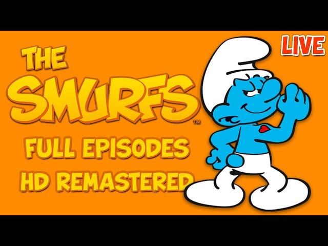 🔴 Smurfs LIVE all day! • The Smurfs • Full Episodes • HD Remastered 1080p • Livestream