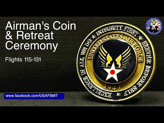 Department of the Air Force BMT Airman's Coin Ceremony: Flights 115-131 — January 21, 2026