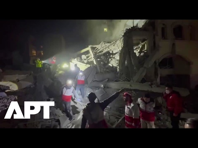 Tehran Synagogue Strike Aftermath — Emergency Teams on the Ground | APT