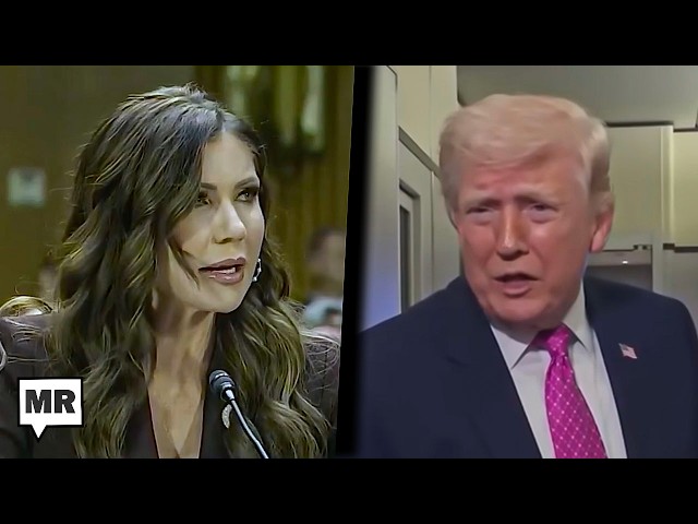 Trump Gives Hilarious Response To Kristi Noem Husband Scandal