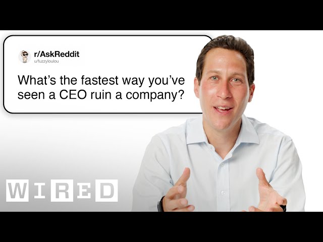 CEO Answers Startup Questions | Tech Support | WIRED