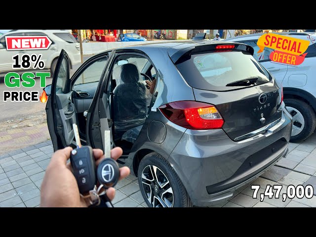 Tata Tiago Facelift XZ+ Top Model New GST ✅ Price Features, Details & Full Review Tiago XZ+