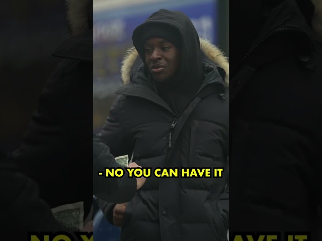 Muslim gave me $1 then THIS HAPPENED! (SHOCKING) #shorts