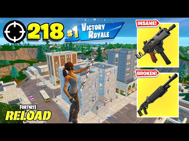 218 Elimination "RANKED RELOAD” Gameplay Wins (Fortnite Chapter 7 PS5 Controller)