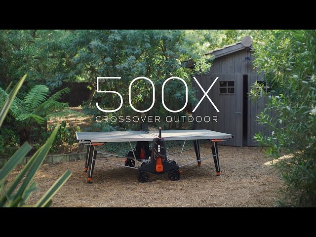 Outdoor ping pong table 500X - Performance range