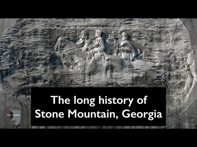 The long history of Stone Mountain, Georgia