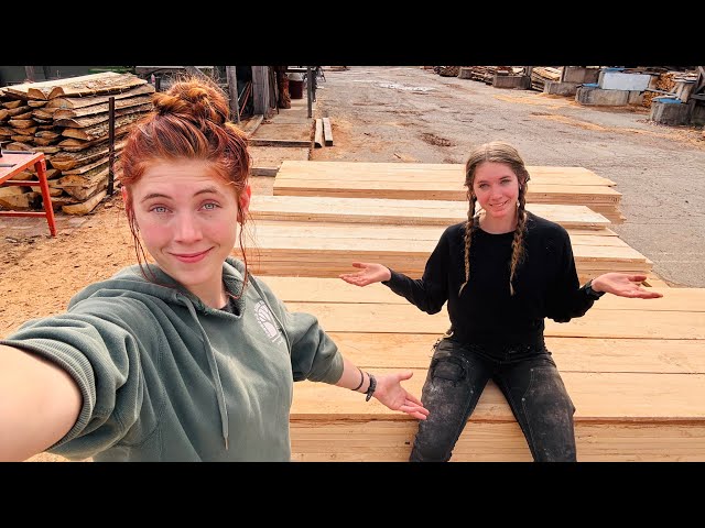 Milling white oak for flooring!