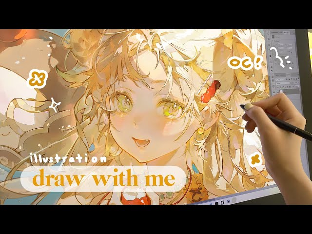 Draw with me🌞🍎T r a v e l e r  //  Photoshop speedpaint