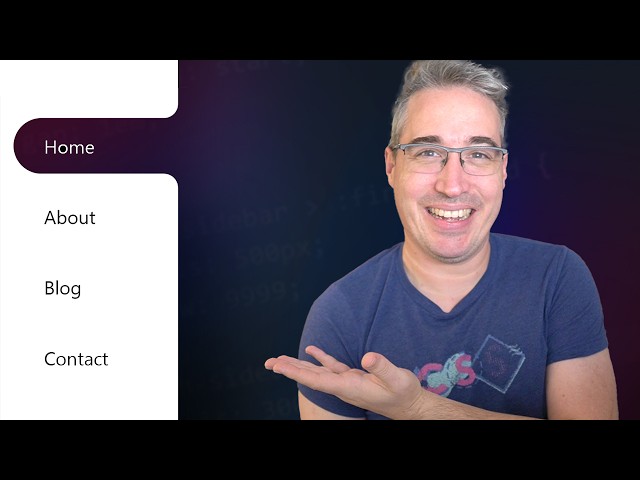 Create a clean, modern navigation with HTML & CSS