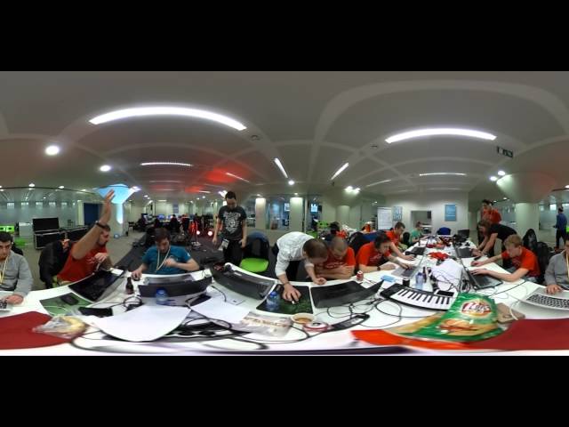 VR Hackathon 360 video - Brussels 2016