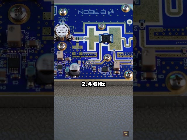 250 Watts of RF Beauty: 2.4 GHz LDMOS Power Amplifier  #electronics #hamradio