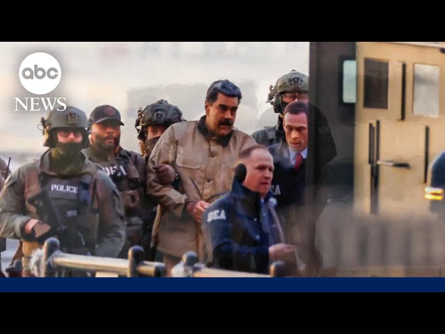 FULL SPECIAL REPORT: Nicolas Maduro and his wife appear in federal court, plead not guilty