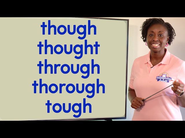 though, thought, through, thorough, tough #sollyinfusion