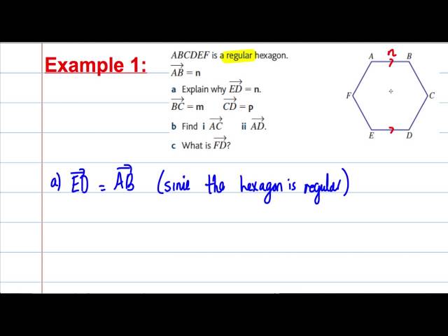 Vectors - GCSE Maths