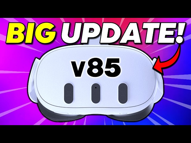 Big Quest 3 Update Brings AWESOME FEATURES! Surface Keyboard & Navigator UI