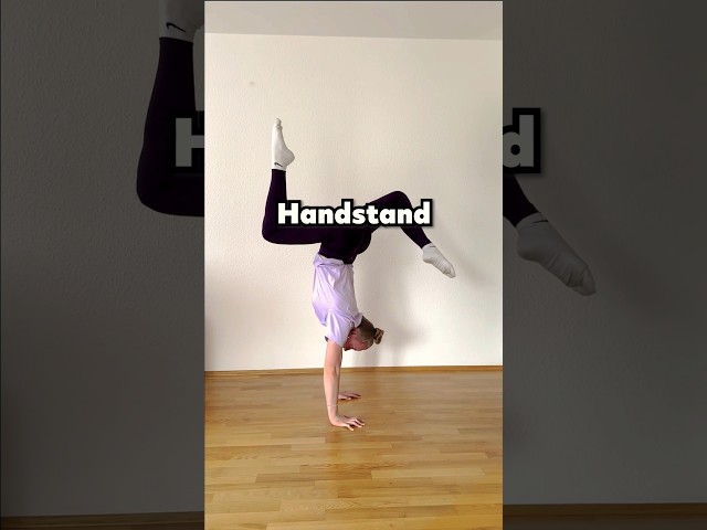 5 TIPS to HOLD A HANDSTAND LONGER 🤸🏼‍♀️🙌🏼 #gymnastics #tips #tutorial #handstand