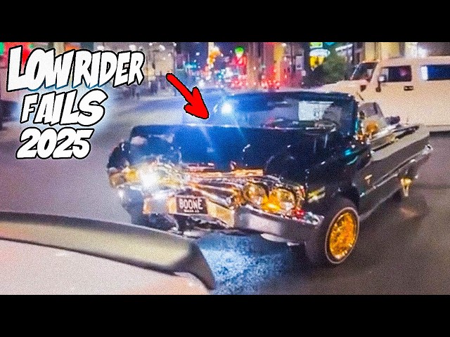 Top 100 Fails and Lowrider Problems of the 2025 Year! Part 1. Be in Chicano Culture.