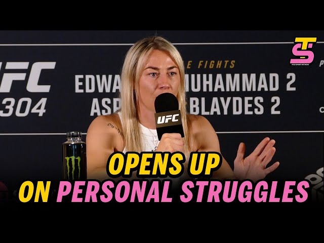 "Life CANNOT BREAK Me & Paddy!" - Molly McCann INSPIRING answer ahead of UFC 304