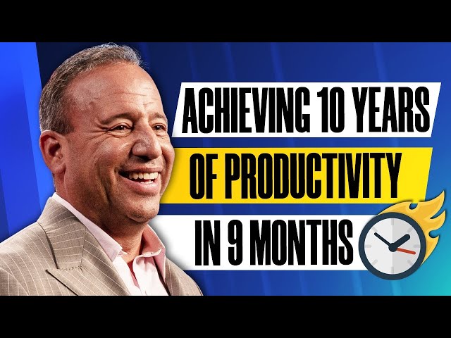 The Key to Being More Productive | David Meltzer