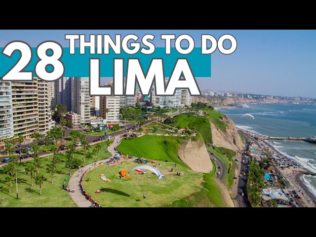 Best Things To Do in Lima Peru 4K