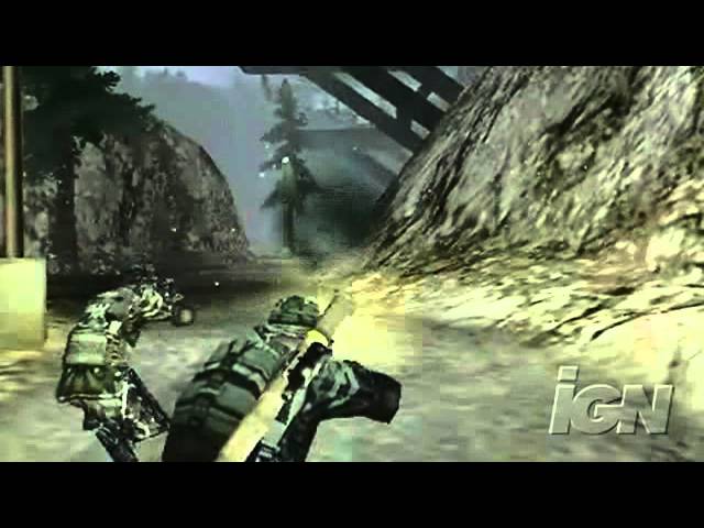 SOCOM: U.S. Navy SEALs Fireteam Bravo 2 Sony PSP Trailer -