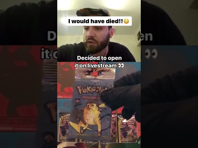 He Found a Vintage Pokemon Pack Below a Shelf at Target and Opened It