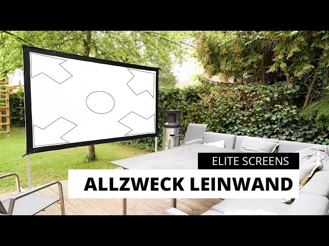 Outdoor, indoor & portabel - Elite Screens Yardmaster 2 Leinwand