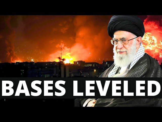 US AIRSTRIKES LEVEL IRANIAN BASES, MASSIVE IRANIAN MISSLE ATTACKS! Breaking War News W/ The Enforcer