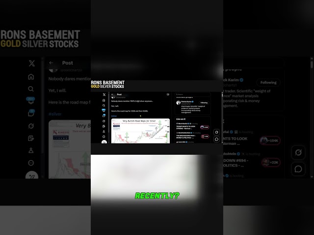 $500 SILVER?! 🚀 Patrick Karim’s INSANE Roadmap Revealed! #shorts