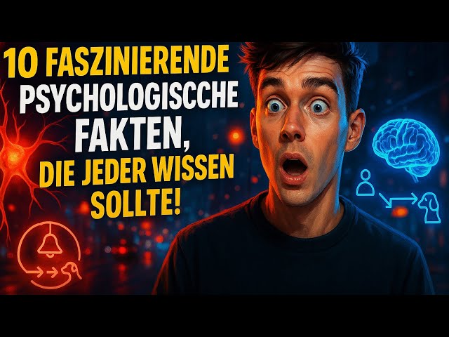 10 faszinierende psychologische Fakten, die jeder wissen sollte!