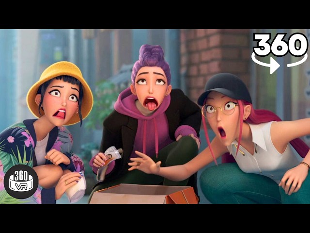 KPop Demon Hunters 360° VR Escape Challenge – Can You Survive the Golden Hour? 🔥 Huntr/x vs Demons