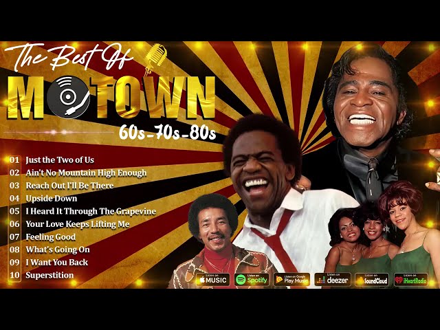 Motown Greatest Hits 🎙️ Marvin Gaye, Etta James, Smokey Robinson | Soul & R&B Classics Forever