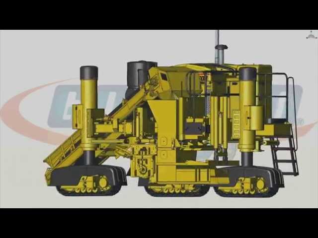 GOMACO GT-3600 Concrete Curb & Gutter Slipform Machine