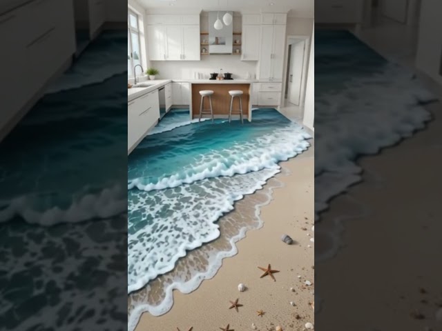 Epoxy Resin Active Scene Kitchen Islands | Stunning DIY Transformation Ideas!