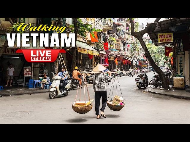 Hanoi Street Walk Vietnam | Explore Vietnam City Streets