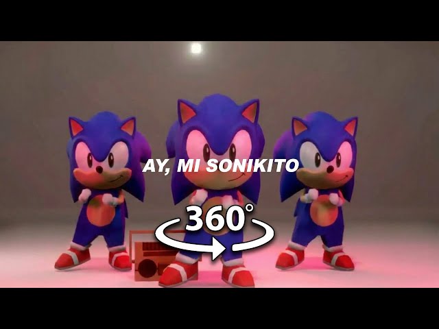 360° VR ay mi sonikito zoom zoom (tiktok) | MONTAGEM MIAU lyrics| (Letra)